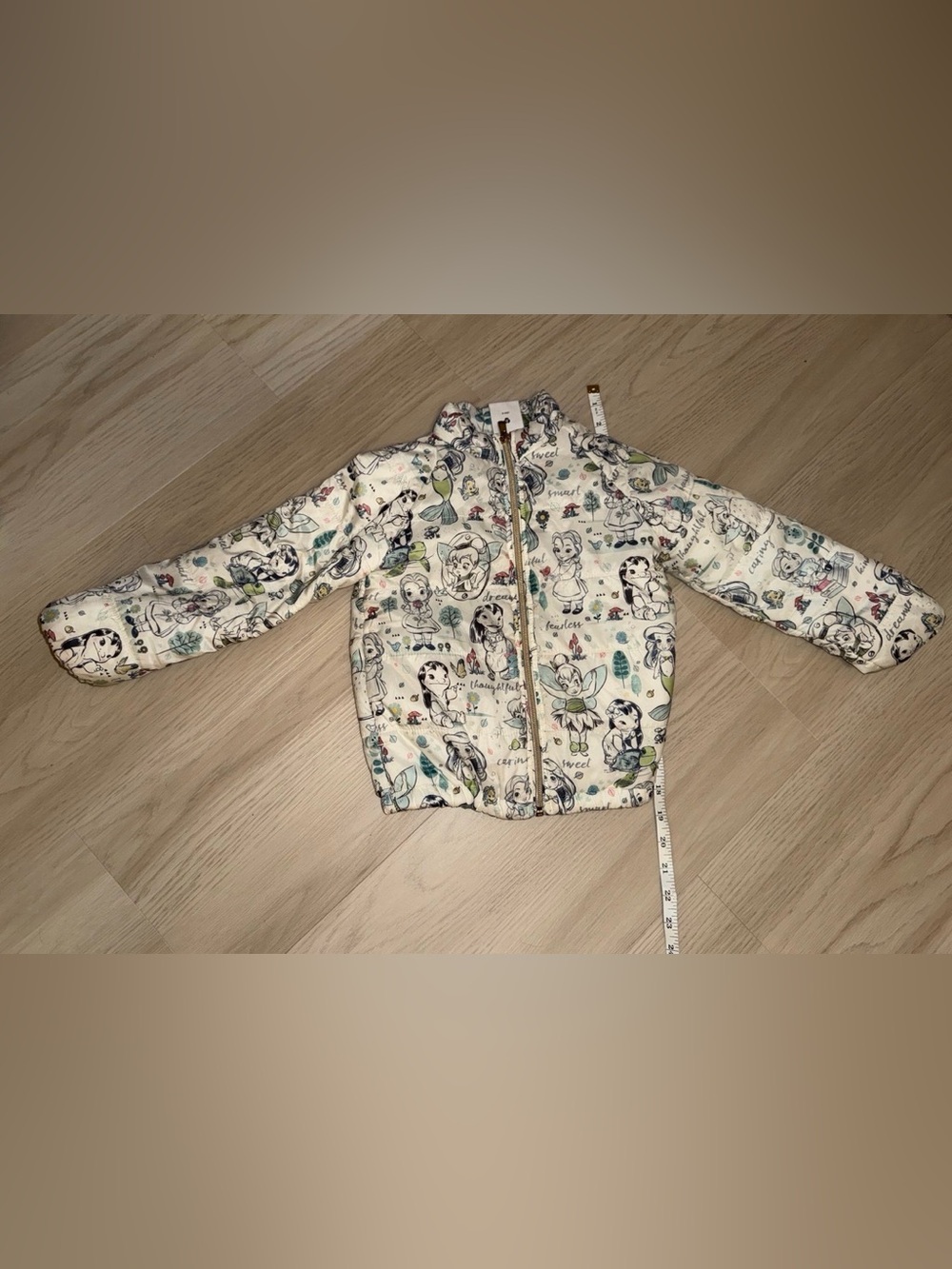 Disney Princess Animators Light Puff Coat Jacket